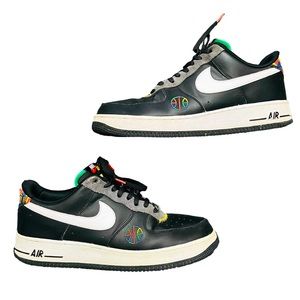 10.5 Mens RARE Nike Air Force 1 Live Together Play Together BHM Casual Sneaker B